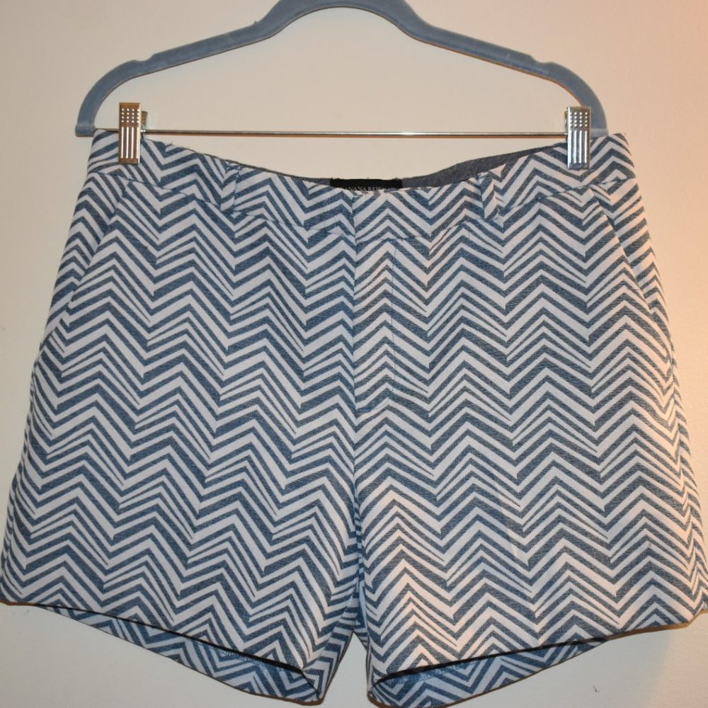 Banana Republic Blue and White Shorts